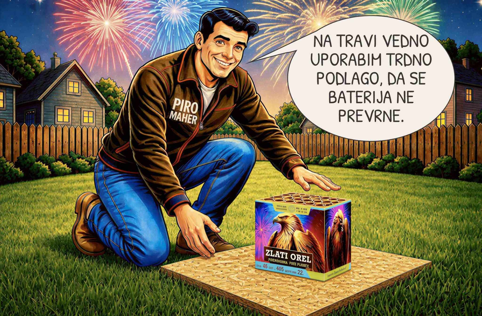 2. korak varne uporabe baterije